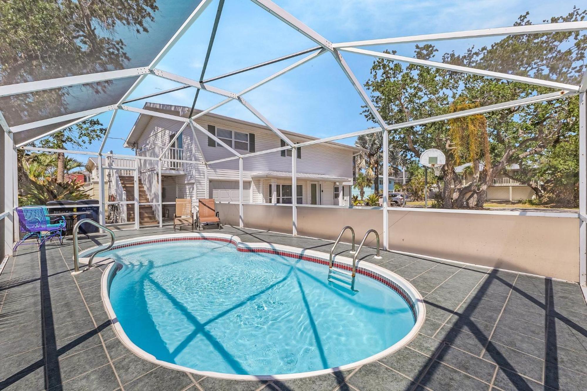 140 Barefoot Bungalow: 4Br/2Ba W/ Heated Pool! Fort Myers Beach Ngoại thất bức ảnh